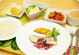 当院自慢の食事